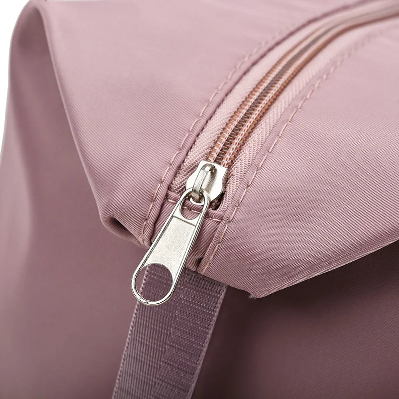 Travel Bag Women Shoulder Bag Casual Handbag Double Zipper Expansion Bag Large Bag Fashion Luggage Bag - The Clothing Company Sydney