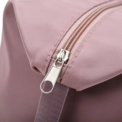 Travel Bag Women Shoulder Bag Casual Handbag Double Zipper Expansion Bag Large Bag Fashion Luggage Bag - The Clothing Company Sydney