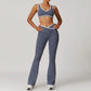 2 Piece Yoga Set Women's Workout Outfits Fitness Sportswear Gym Tracksuit High Waist Leggings Sports Bra Athletic Wear The Clothing Company Sydney