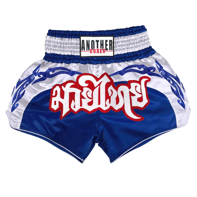 Muay Thai Shorts Top Quality Fight Kickboxing MMA Pants Men Womens Kids Embroidery Sanda Martial Arts Boxing Training Equipment The Clothing Company Sydney