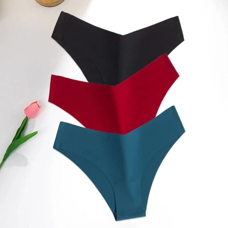 3 Pack Women's Seamless Panties Underwear Lingerie Intimate Briefs Ladies Underpants Brief Set The Clothing Company Sydney