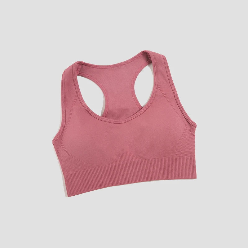 Tank Top Women's Gym Yoga Bra Padded Sports Bra Removable Workout Push Up Crop Top Fitness Bra Athletic Sportswear The Clothing Company Sydney