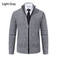 Men's Casual Stand Collar Sweater Zipper Cardigan The Clothing Company Sydney