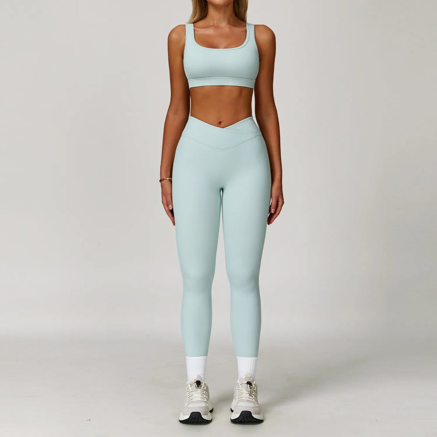 2 Piece Women's Sportswear Yoga Gym Clothes Workout Outfits Yoga Suits Tracksuits Fitness Set Sports Bra Running Gym Leggings The Clothing Company Sydney