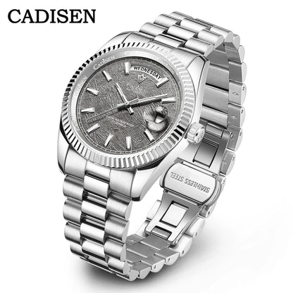 Cadisen DD40 Mens Luxury Automatic AR Sapphire Glass Mechanical Wristwatch 10Bar Miyota 8285 Movt Watch - The Clothing Company Sydney