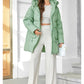 Hooded Parkas Women's Plus Size Casual Hooded Pocket Women Down Jacket Coat Outwear - The Clothing Company Sydney