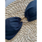 Bandeau High Leg Cut Metal Rings Bikini Swimsuit Swimwear Two-pieces Bikini set Bather Bathing Suit - The Clothing Company Sydney