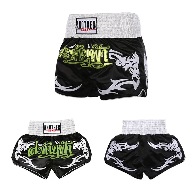 Unisex Slim-Cut Muay Thai & MMA Boxing Fight Shorts – Patchwork Martial Arts Trunks The Clothing Company Sydney