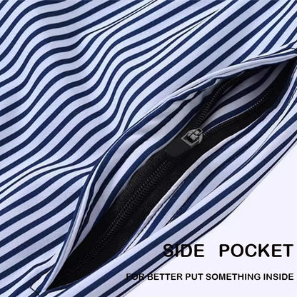 Summer Mens Shorts Polyester Gym Breathable Mesh Liner Elastic Waist Side Pocket Beach Board Shorts - The Clothing Company Sydney