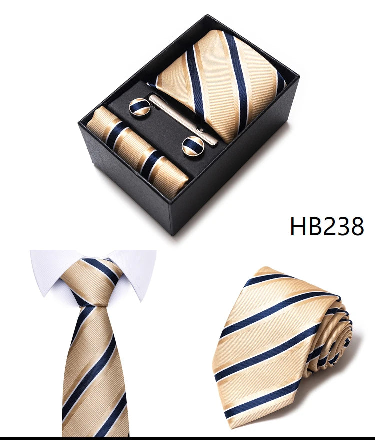 7.5 cm Business Ties Hanky Cufflink Set Tie Clips Green Necktie Corbatas For Men Wedding In Gift Box The Clothing Company Sydney