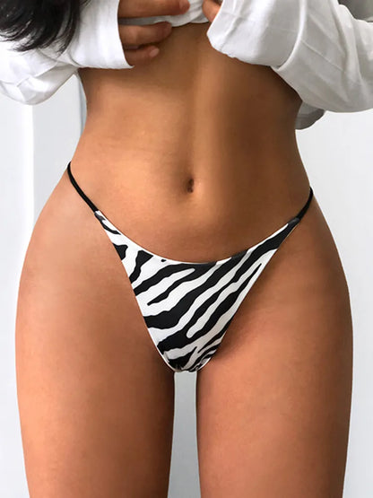 Cotton G String Leopard Women Panties Flower Sexy Briefs Thong Low Waist T-back Underwear Seamless Femlae Lingerie Size S-XXL The Clothing Company Sydney