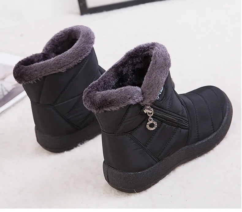 Women's Ankle Shoes Low Heels Winter Snow Boots Footwear The Clothing Company Sydney
