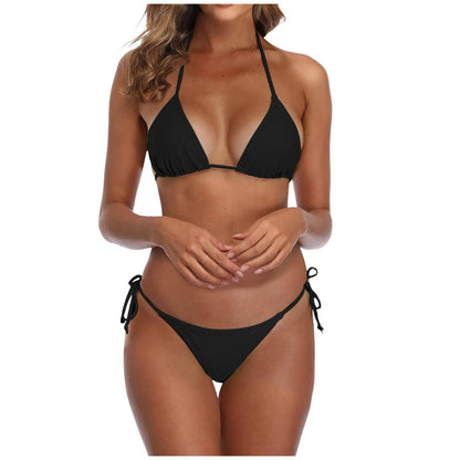 2 Piece Bikini Swimsuit Brazilian Pink Bikini Bather Bathing Suit For Women Triangle Top Thongs Swimsuits The Clothing Company Sydney