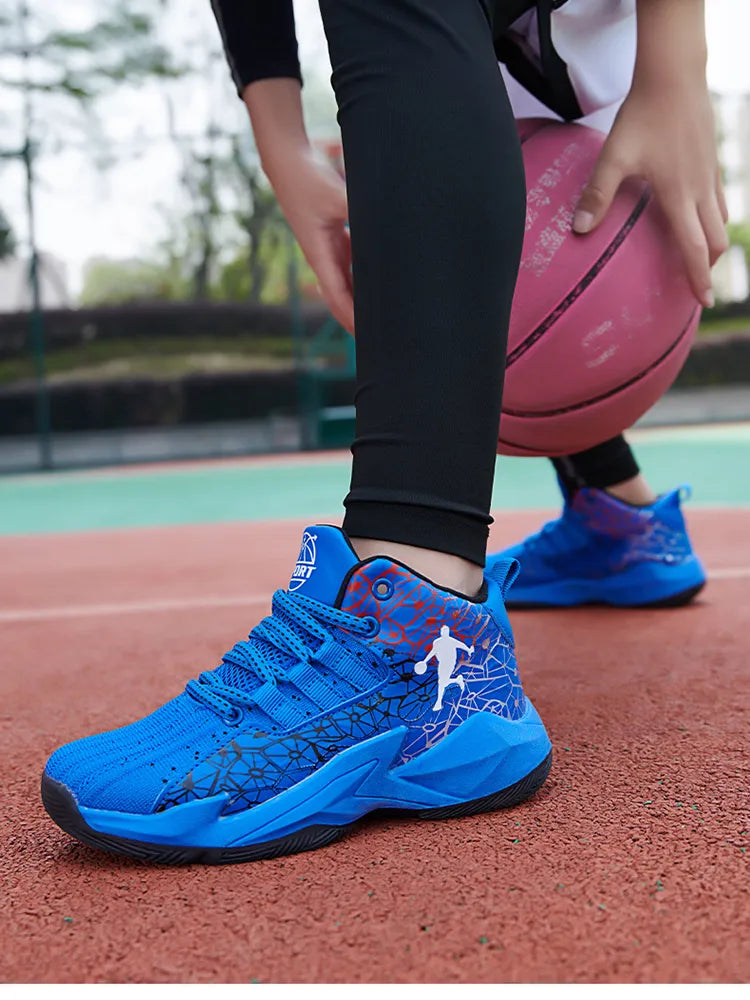 Kids Boys Girls Basketball Shoes Children's Casual Shoes Outdoor Training Running Sneakers Child Non-slip Comfortable Sneakers The Clothing Company Sydney