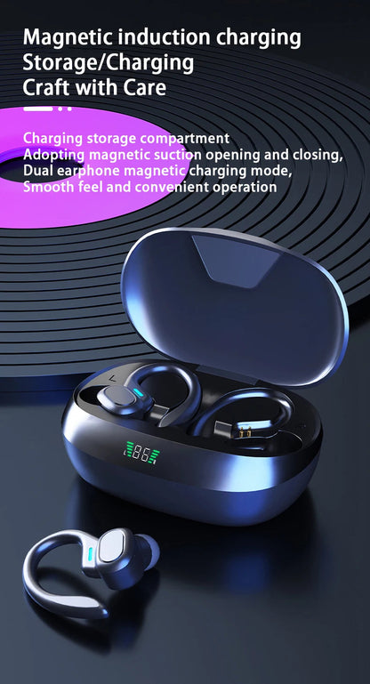 Original SP16 Wireless Earphones Ture Wireless Earbuds Ear hook Sports HiFI Stereo Waterproof Headset With Mic TWS Headphone The Clothing Company Sydney