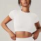 Women's Yoga Top Seamless Sport T Shirts Fitness Short Sleeve Shirt Gym Top Running Active Wear Sport Top The Clothing Company Sydney
