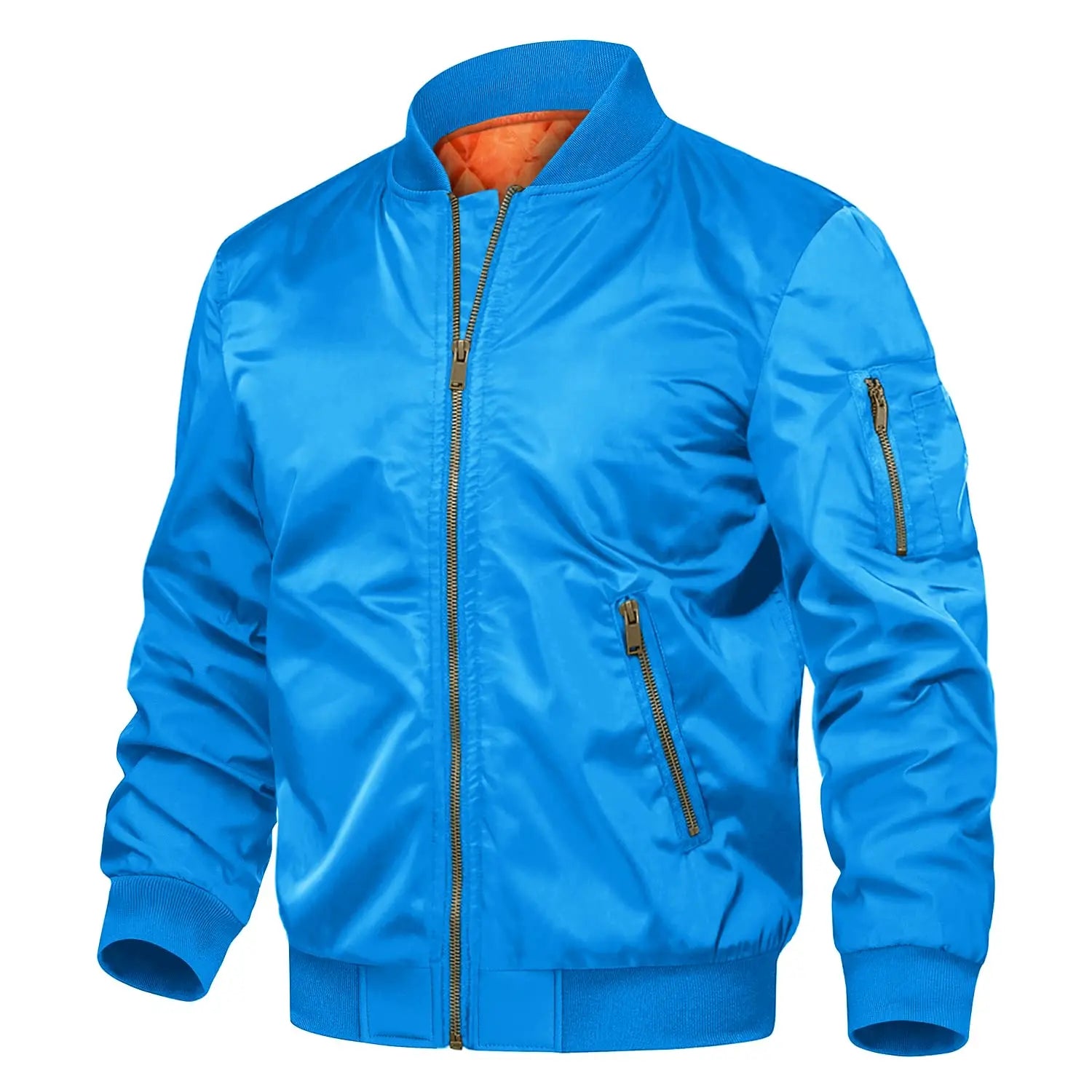 Winter Padded Bomber Jackets Outwear Men's Retro Pilot Jacket Coat Casual Baseball Jackets Varsity Jackets Streetwear - The Clothing Company Sydney