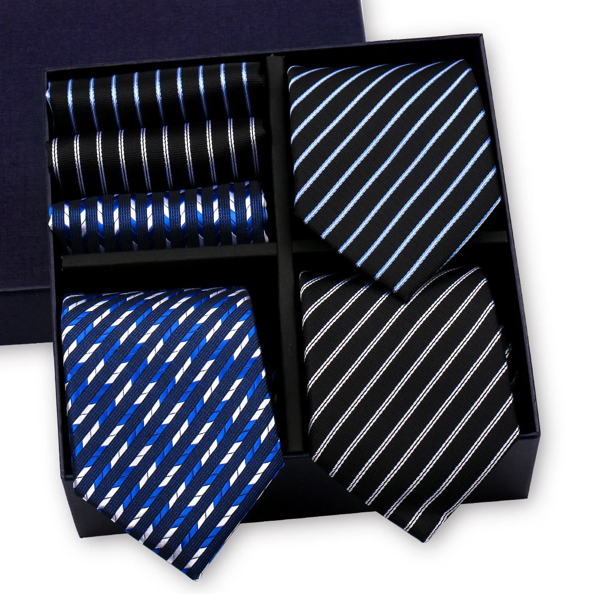 Luxury Men's Tie Sets In Gift Box Paisley Striped Necktie Handkerchief For Men Wedding Formal Clothing Accessories Set The Clothing Company Sydney
