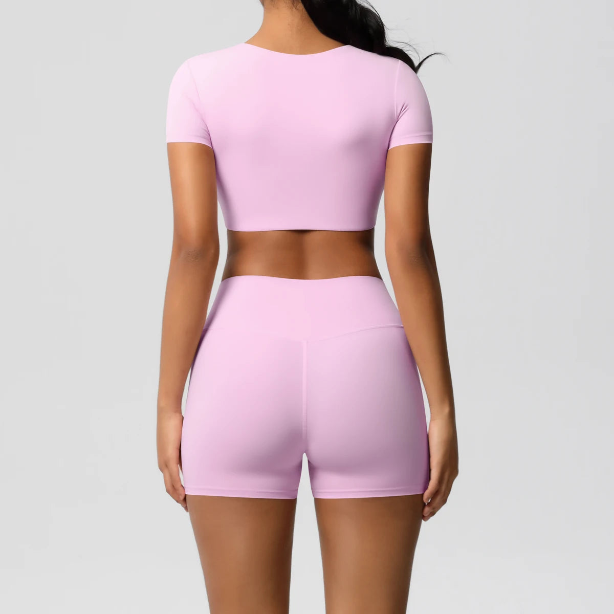 2 Piece Workout Sportswear Active Wear Sports Tank Top Bike Shorts Women Gym Bicycle Sorts Matching Set The Clothing Company Sydney