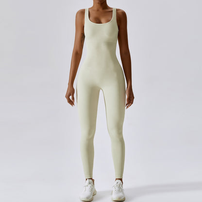 Spring Seamless One-Piece Yoga Clothes Sportswear Women's Gym Push Up Workout Clothes Fitness Sports Stretch Bodysuit Yoga Suit The Clothing Company Sydney