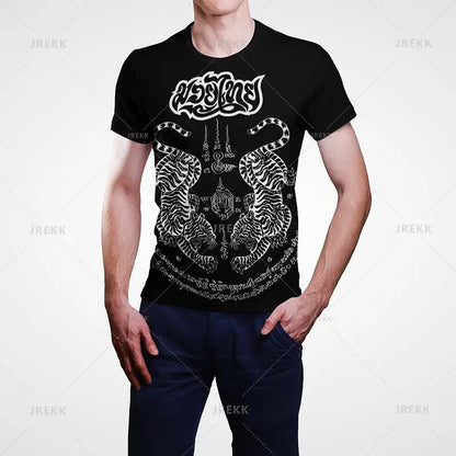 Muay Thai Gym Graphic T Shirt For Men Women Kids 3D Thai Boxing Sports Tee Shirts Streetwear Short Sleeves Quick Dry Top - The Clothing Company Sydney