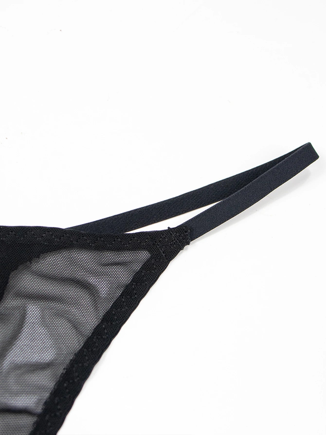 Fashion Solid Colour Mesh Mouth & Letter Printing  Low Waist Panty Lingerie For Woman Ladies Thong Underwear The Clothing Company Sydney