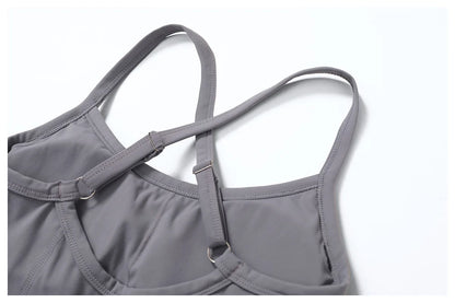 Women's Cross Strap Romper Backless Set Fitness Bodysuit Sportswear Gym Clothes Jumpsuit One-piece Playsuit Yoga Suit - The Clothing Company Sydney