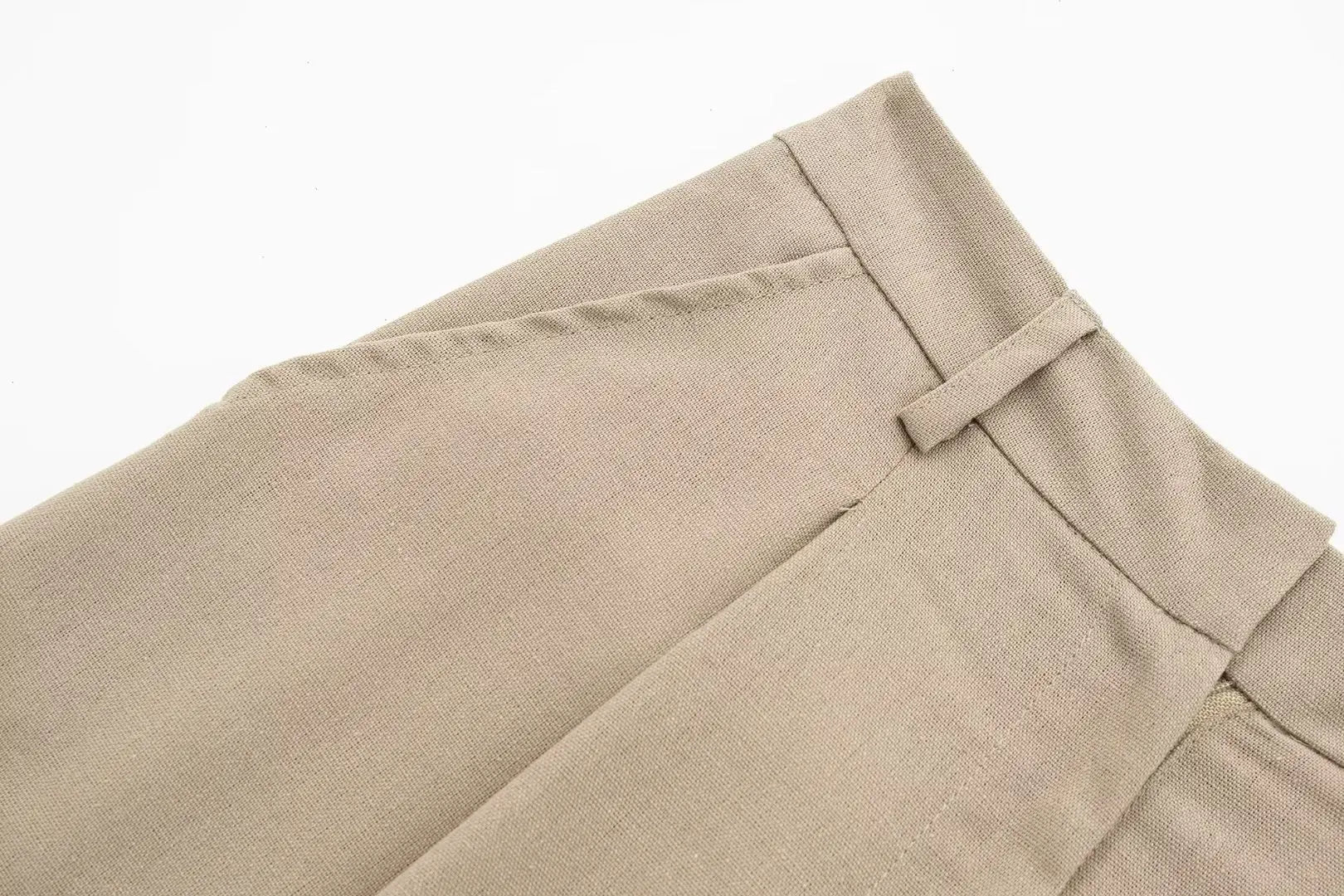 2 Piece Women's Suit Button V Neck Waistcoats Elegant Vest Top Zipper High Waist Slim Pants Shorts Summer Female Streetwear - The Clothing Company Sydney