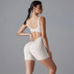 One Piece V Back Sports Jumpsuit Gym Romper Sleeveless Sportswear Bodysuit Women's Casual One-Piece Suit Yoga Clothing Set The Clothing Company Sydney