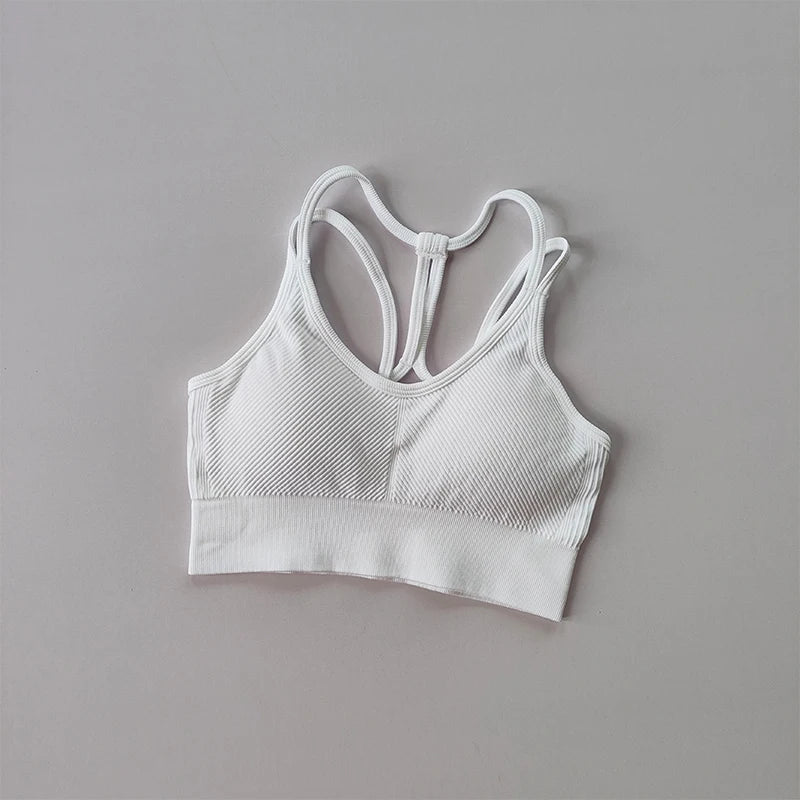 Women's running shockproof summer Bralette quick drying back fitness bra vest training Yoga Sports bra The Clothing Company Sydney