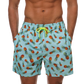 Summer Mens Swim Shorts Beach Quick Dry Printing Swimsuit Plus Size Mesh Liner Surfing Gym Board Shorts