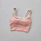 Shockproof Sports Bra Womens Slim Elastic Fitness Underwear  Gym Breathable Yoga Crop Top Sportswear The Clothing Company Sydney