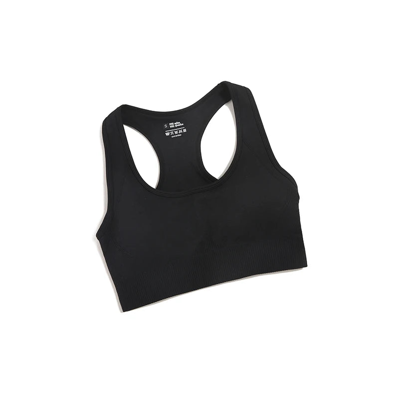 Tank Top Women's Gym Yoga Bra Padded Sports Bra Removable Workout Push Up Crop Top Fitness Bra Athletic Sportswear The Clothing Company Sydney