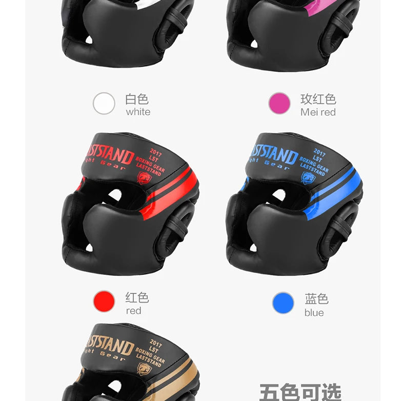 Boxing MMA Safety Helmet Head Gear Protectors Adult Teenage Training Headgear Muay Thai Kickboxing Full-covered Helmet Headgear The Clothing Company Sydney