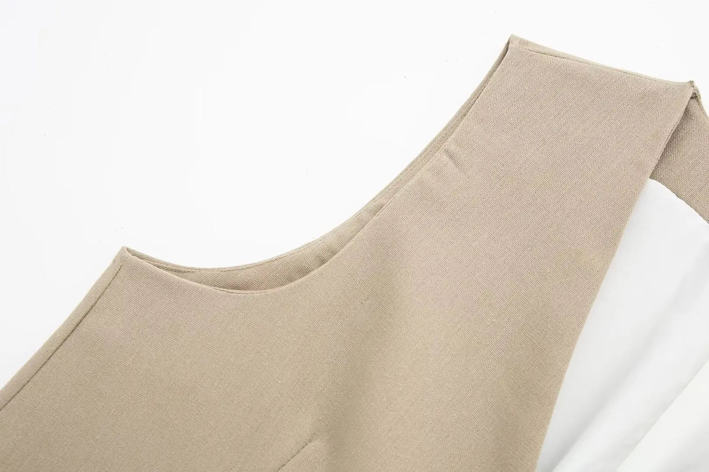 2 Piece Women's Suit Button V Neck Waistcoats Elegant Vest Top Zipper High Waist Slim Pants Shorts Summer Female Streetwear - The Clothing Company Sydney