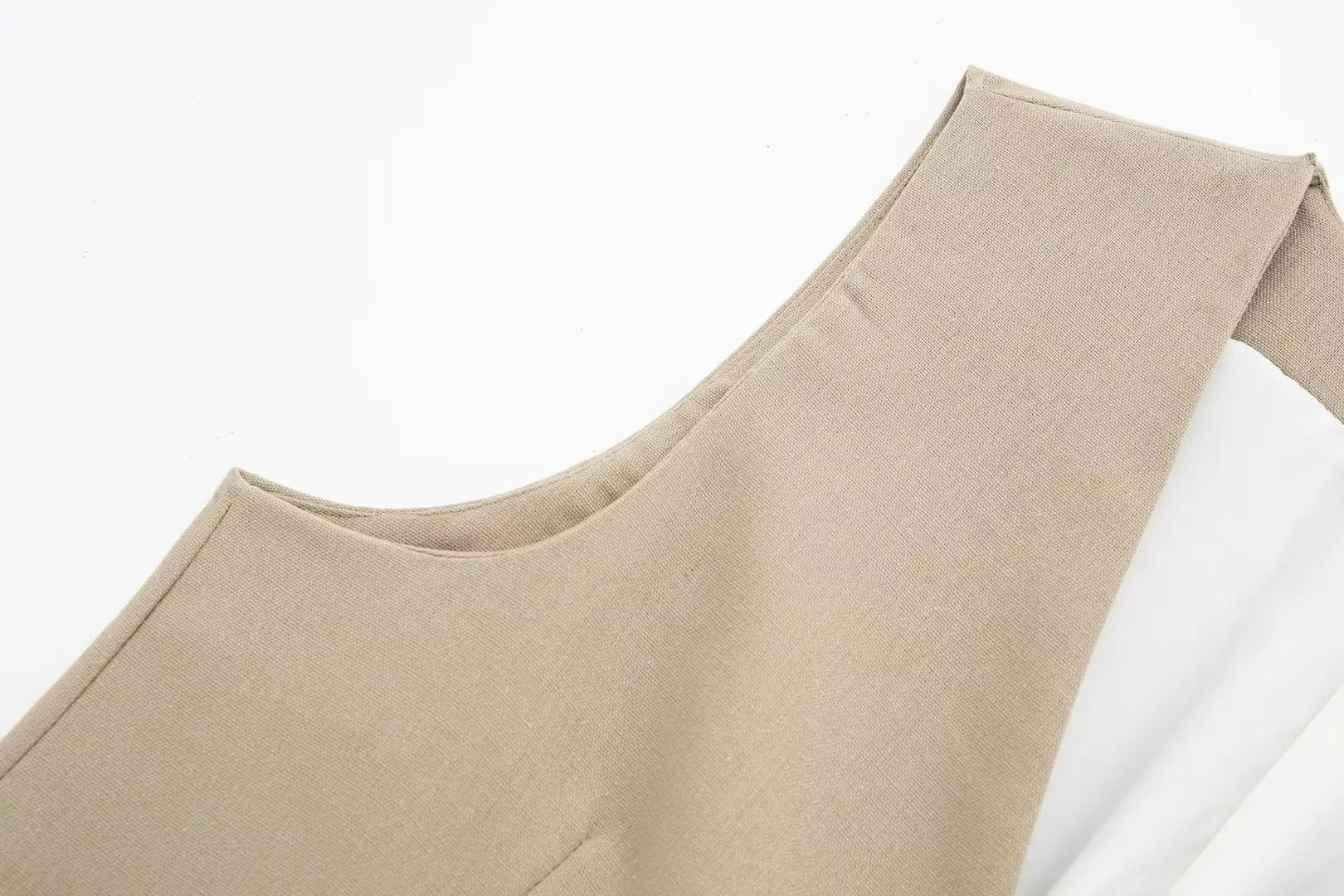 2 Piece Women's Suit Button V Neck Waistcoats Elegant Vest Top Zipper High Waist Slim Pants Shorts Summer Female Streetwear - The Clothing Company Sydney