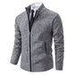 Men's Casual Stand Collar Sweater Zipper Cardigan The Clothing Company Sydney
