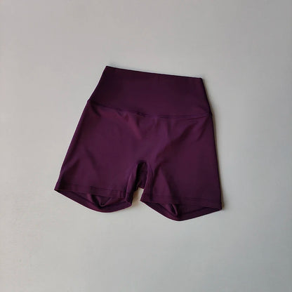 2 Piece Yoga Gym Set Halter Top Set Yoga High Waist Shorts Backless Tights Bra Vest Seamless Stretch Ribbed Shorts Set - The Clothing Company Sydney