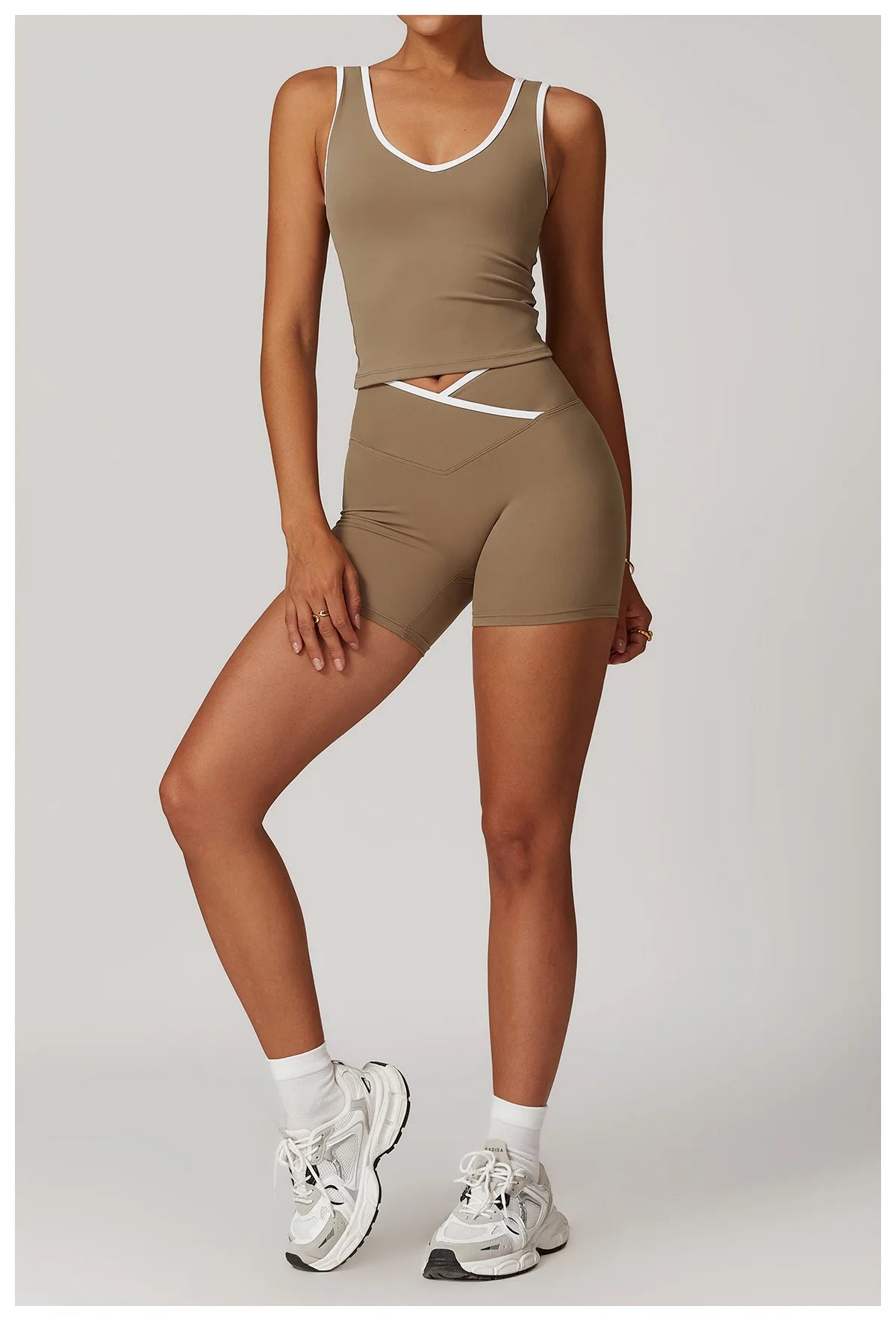 2 Piece Yoga Set Women's Workout Outfits Fitness Sportswear Gym Tracksuit High Waist Leggings Sports Bra Athletic Wear The Clothing Company Sydney