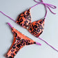 2 Piece Halter Micro Bikini Thong Swimsuit Women's Swimwear Bandage Brazilian Bathing Suit - The Clothing Company Sydney