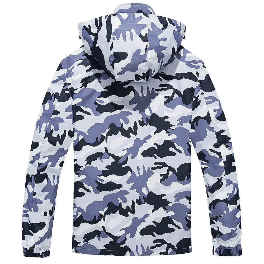 Lightweight Windbreaker Mens Mesh Lined Waterproof Rain Jacket Outdoor Fishing Hiking Jacket with Detachable Hood The Clothing Company Sydney