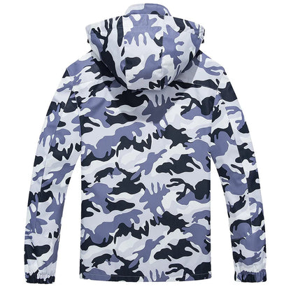 Lightweight Windbreaker Mens Mesh Lined Waterproof Rain Jacket Outdoor Fishing Hiking Jacket with Detachable Hood The Clothing Company Sydney