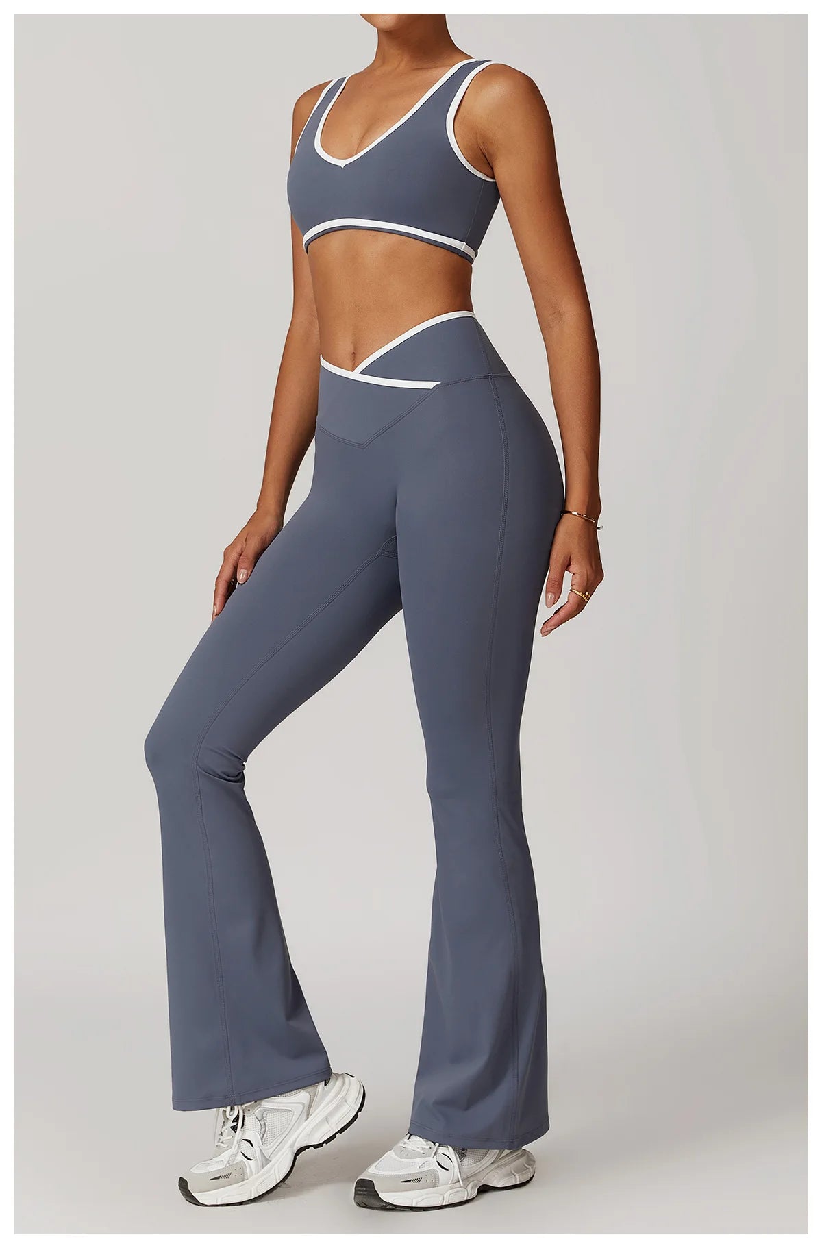 2 Piece Yoga Set Women's Workout Outfits Fitness Sportswear Gym Tracksuit High Waist Leggings Sports Bra Athletic Wear The Clothing Company Sydney