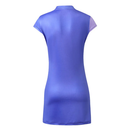 Women's Tennis Dress With Separate Shorts Short Sleeve Print Table Tennis Badminton Inner Shorts Gym Sports Dress The Clothing Company Sydney