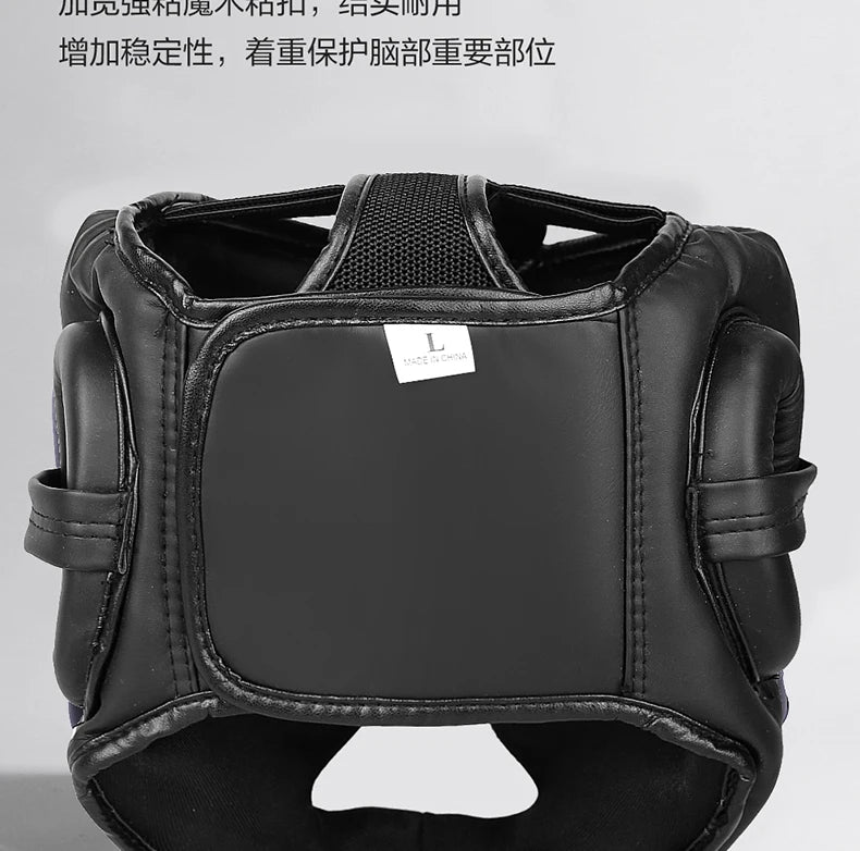 Boxing MMA Safety Helmet Head Gear Protectors Adult Teenage Training Headgear Muay Thai Kickboxing Full-covered Helmet Headgear The Clothing Company Sydney
