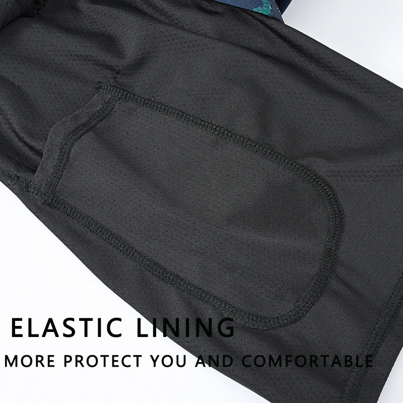 Polyester Swimming Shorts Men Gym Board Quickly Dry Elastic Waist Beach Pants Board Shorts - The Clothing Company Sydney