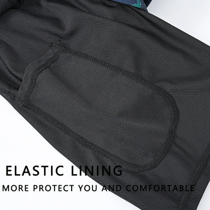 Polyester Swimming Shorts Men Gym Board Quickly Dry Elastic Waist Beach Pants Board Shorts - The Clothing Company Sydney
