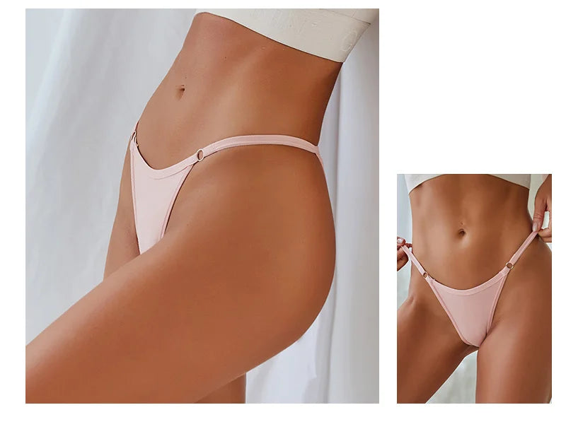 3 Pack Women's Cotton Panties Low Waist Bikini Briefs Ladies Underwear Soft Solid Underpants Lingerie The Clothing Company Sydney