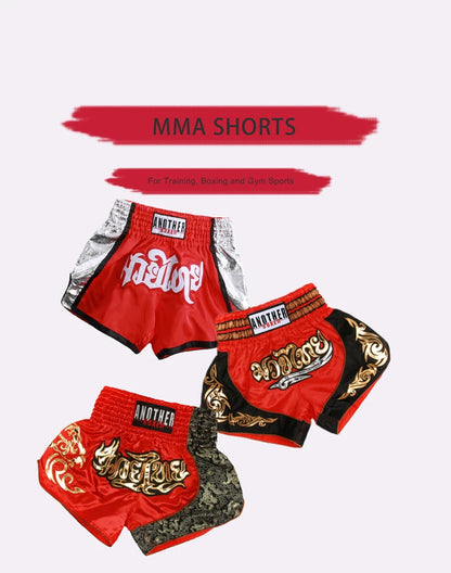 Unisex MMA & Muay Thai Fight Shorts – Slim Fit Kickboxing Trunks for Men & Women The Clothing Company Sydney