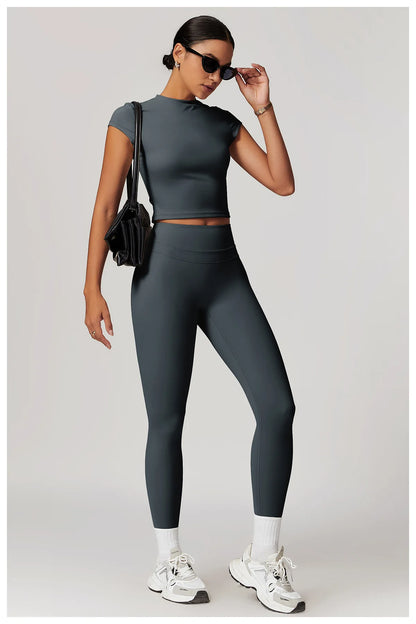 2 Piece Sportswear Women Yoga Set Gym Clothes Suits Fitness Set Tracksuits Sports Bra Gym Leggings - The Clothing Company Sydney